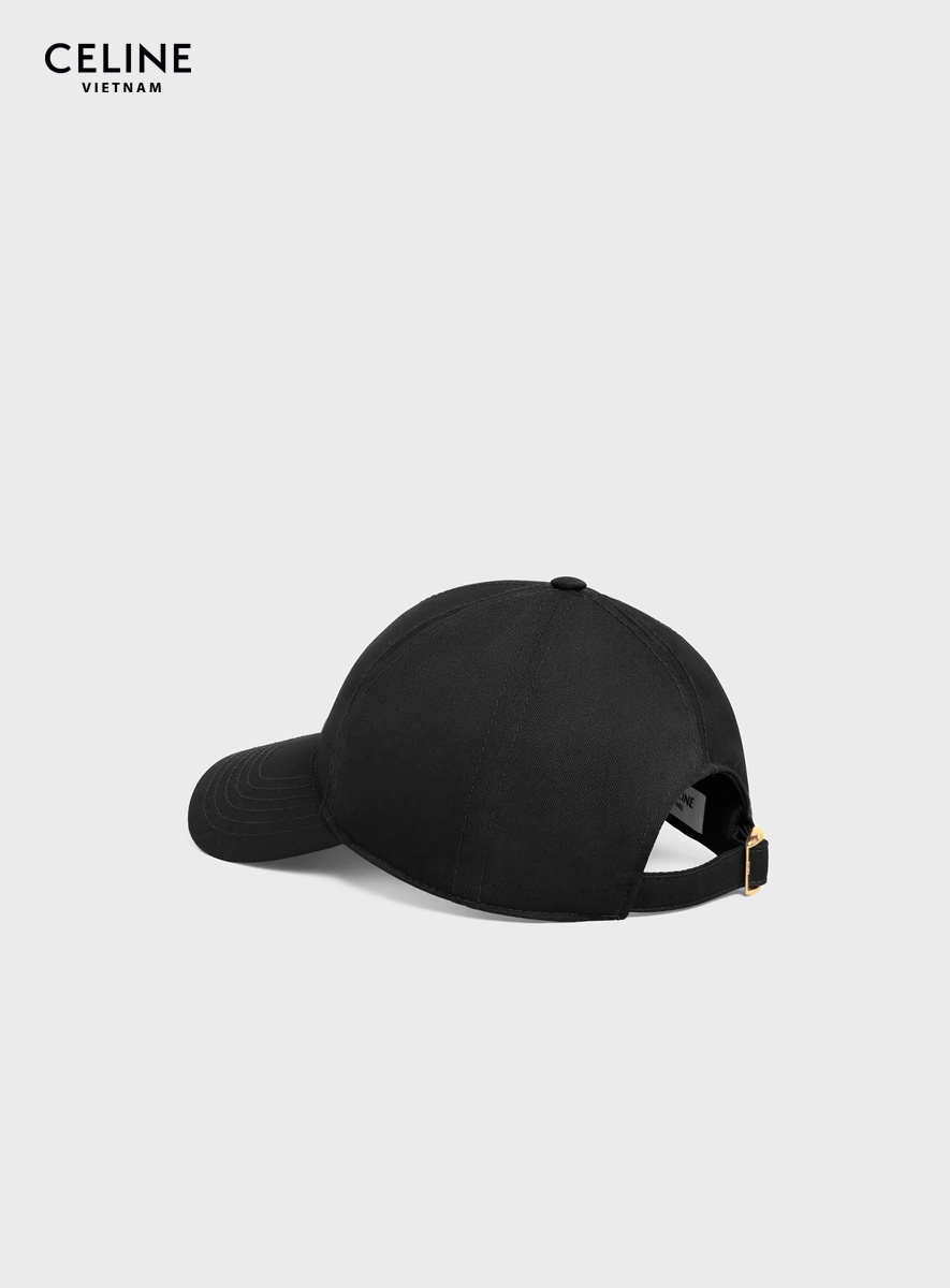 celine-baseball-cotton-den-3 Celine Baseball Cotton Đen