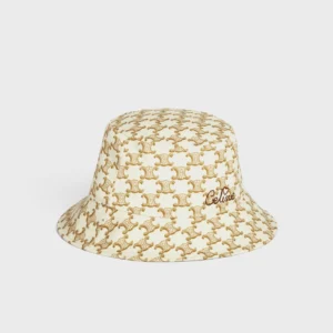 Mũ Celine Bucket Hat Embroidered