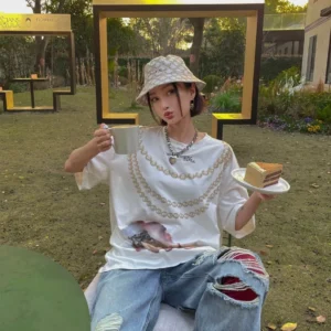 Mũ Celine Bucket Hat Embroidered
