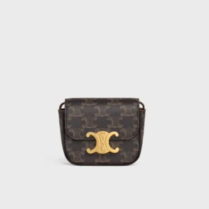 Túi Celine Mini Claude Canvas Tan