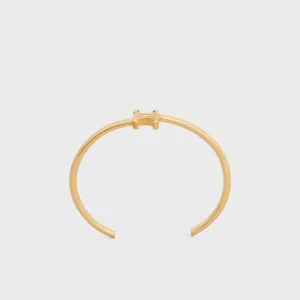 Lắc Tay Celine Triomphe Asymmetric Cuff