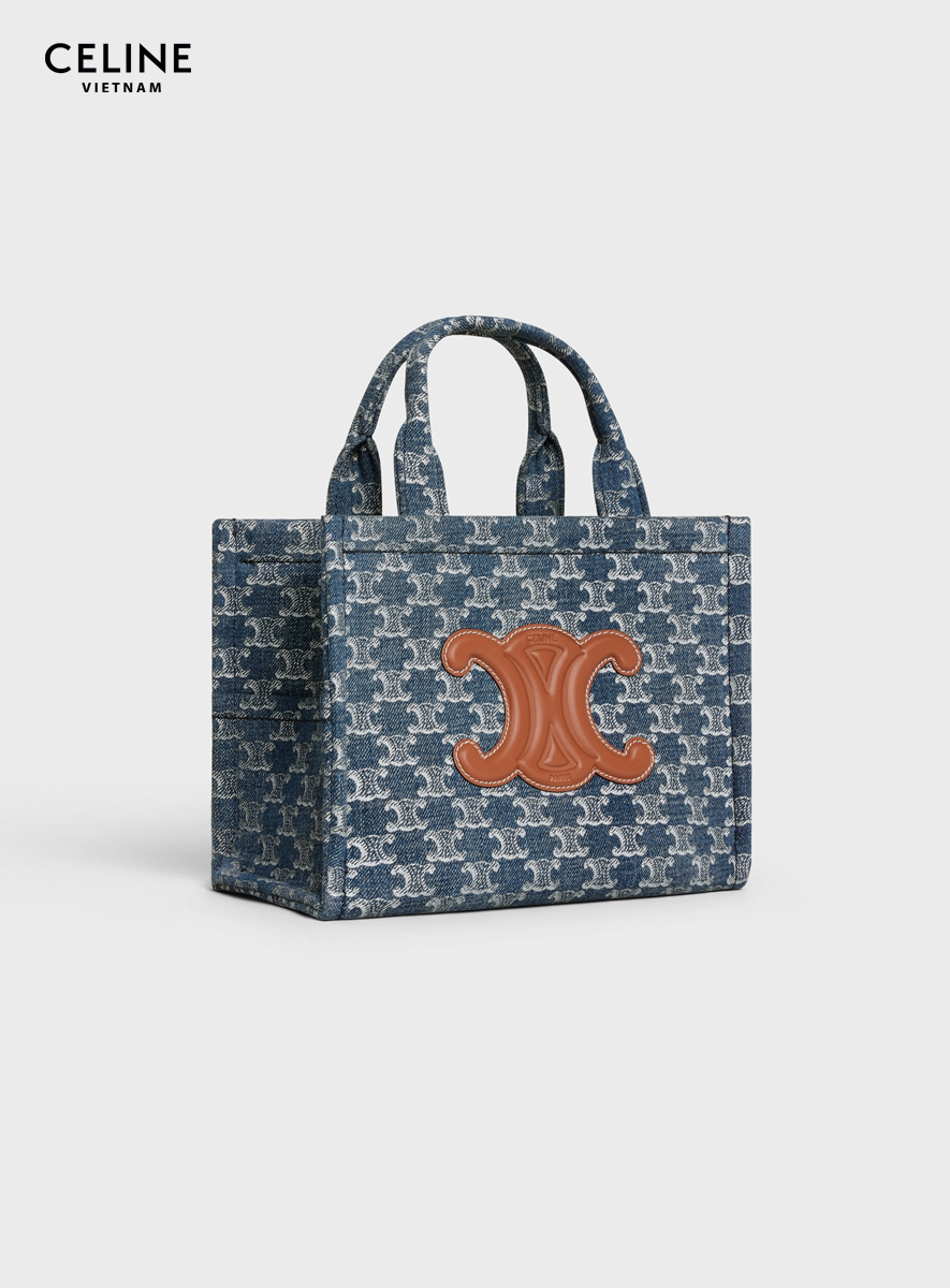 small-cabas-thais-denim-1 Celine Small Cabas Thais Denim