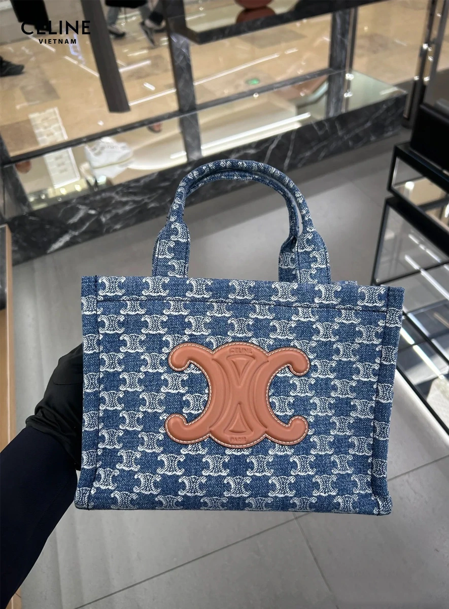 small-cabas-thais-denim-5 Celine Small Cabas Thais Denim