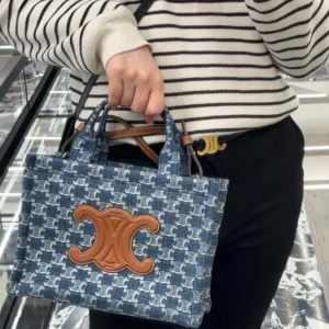Túi Celine Small Cabas Thais Denim 6 Túi Celine Small Cabas Thais Denim