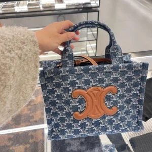 Túi Celine Small Cabas Thais Denim 7 Celine Small Cabas Thais Denim