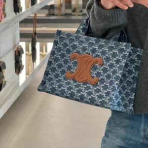 Túi Celine Small Cabas Thais Denim 8 Celine Small Cabas Thais Denim