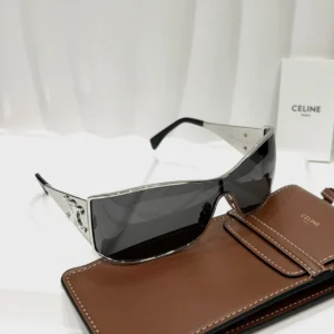 Kính Celine Triomphe Metal Racer Bạc