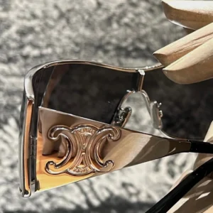 Celine Triomphe Metal Racer Bạc